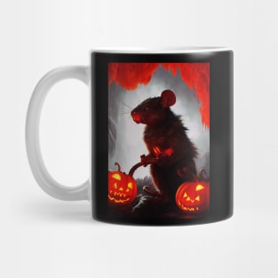Rattus lives on Halloween Mug